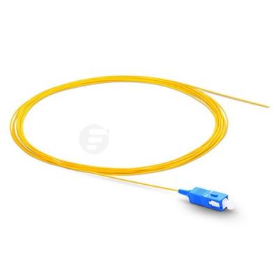 China SC UPC Fiber Optic Pigtail With PC / PVC / LSZH Outer Sheath , 3 Years Warranty for sale