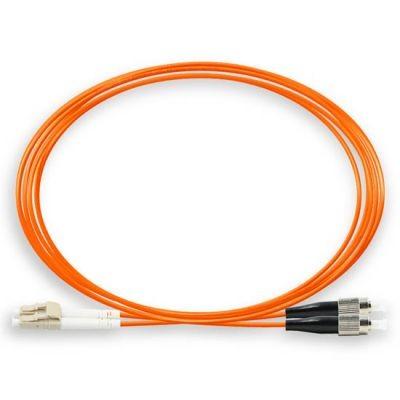 China 3M FC LC Flat Multimode Fiber Patch Cord 850nm Wavelength For CATV / LAN for sale