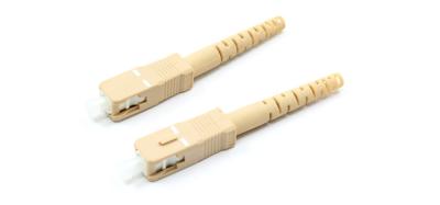 China SC UPC Multimode Fiber Connectors Single Core For Fiber Optic Patch Cord for sale