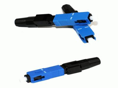 China Quick Connect LC SC Fiber Optic Fast Connector for Field Emergency Operations for sale