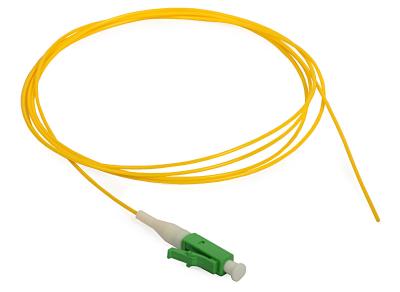 China LC APC Ftth Fiber Optic Cable Singlemode 9/125 Fiber Optical Pigtail for sale