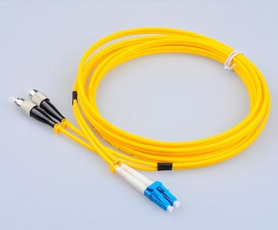 China fc lc fiber optic patch cord , fiber optic cable for network solution and project solution for sale