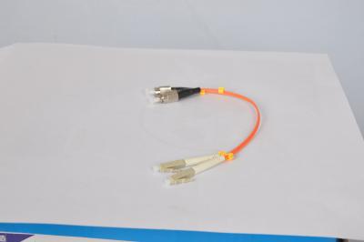 China LC FC Om1 Multimode Fiber Patch Cord 850/1310/1550nm For WAN / Communication for sale