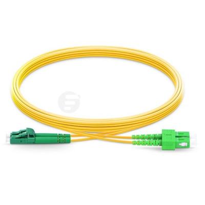 China LC / APC - SC / APC G625D G657A Duplex Fiber Patch Cord Cable For network for sale