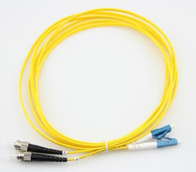 Cina Cavo di toppa della fibra del duplex di singolo modo 3.0mm LC UPC alla st UPC 9/125 OS2 in vendita