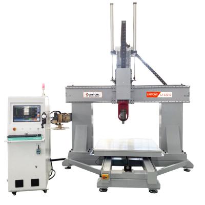 China Wood Pattern 5 Axis CNC Router Machine Cnc Milling Machine For Art Wood Carving for sale