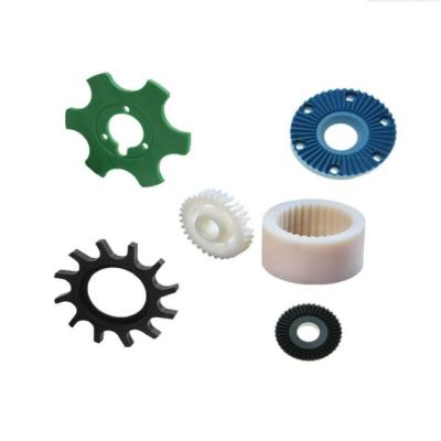 China OEM Factory CNC POM Plastic Nylon Pinion Helical Aluminum Crown Gear for sale