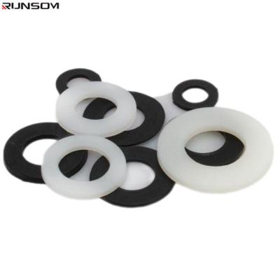 China OEM CNC Aluminum Spinning Delrin POM Nylon Black Acetal or White Plastic Shoulder Joint Shim for sale