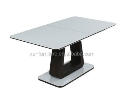 China U Shape MDF Home Dining Table Modern Design 1600/2000*900*760mm for sale