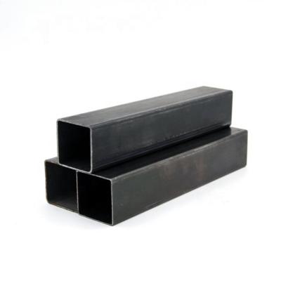 China Construction China Black Astm Profile Steel Ms Square Tube Galvanized Square And Rectangular Steel Pipe for sale