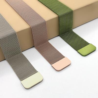 China Easy Sport Custom Metal Chain 20 Mm 44mm Smart Watch Band Steel Strap For Apple Watch I for sale