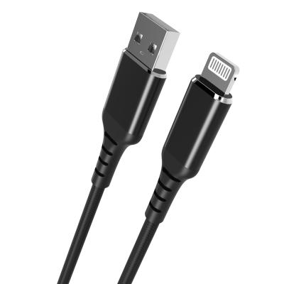 China Video Game Player SR Braid 8pin Lighting USB Cable SANGUAN USB Phone Charger C89 Data Sync Cable For Phone Charging for sale