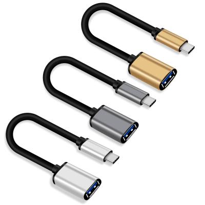 China Hot Selling Macbook OTG Cable Type C To USB 3.0 Adapter For MacBook Pro/Samsung Galaxy for sale