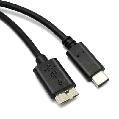 China MP3/MP4 Player Type-C To External Hard Drive Cabo B Cable B USB Tipo C 3.0 USB 3.0 Micro Kabel Connector For Hard Disk Player Computer for sale