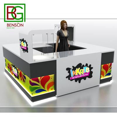 China High End Design 3D Cold Beverage Kiosk Beverage Kiosk Latest Style Fruit Juice Bar Design for sale