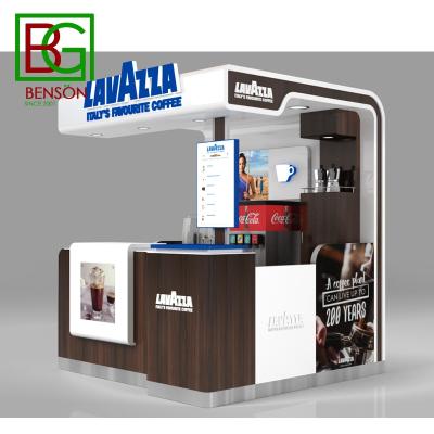 China Mall factory direct sale mobile coffee kiosk for sale customized coffee shop retail kiosk for mall mall kiosk ideas for sale