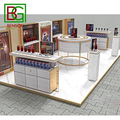 China High End Mall Perfume Kiosk Perfume Kiosk Furniture Showroom Design Kiosk Display Stand for sale