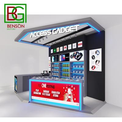 China modern shopping mall mobile phone kiosk kiosk for mobile phone hottest mobile phone accessories kiosk for sale