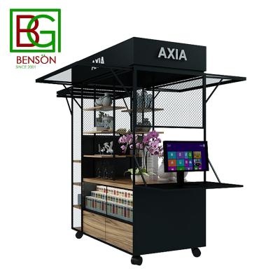 China Modern retail mall factory direct sale store design product showcase modern new style kiosk store mobile for sale