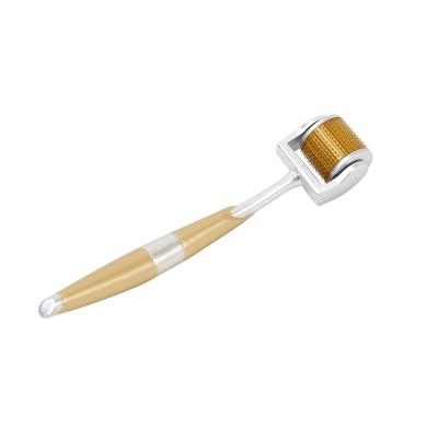 China Blood Vessel Removal Factory OEM 192 Needles Derma Roller ZGTS Dermaroller Gold Titanium Skin Roller for sale