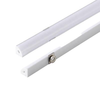 China Magnetic suction installation V-shaped magnetic shelf light Wall Corner LED Bar Light DC 12V 50CM  With V Type Aluminium Shell For Supermarket shelves for sale