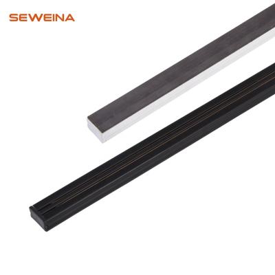 China Surface mounted magnetic guide rail and supermarket shelf power rail 8603Magnetized for sale