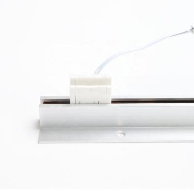 China High quality and safe embedded power rail aluminum alloy frame lighting system suitable for supermarkets and grocery shelves 8608 for sale