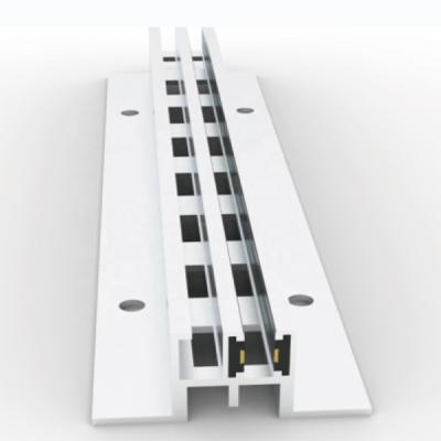 China Long service life, built-in power rail system, conduction slot for shelf lighting system power supply 8608 for sale