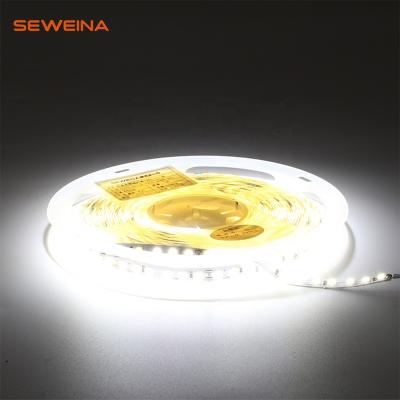 China Home decoration High quality new product outdoor IP65 waterproof 2835 6500k white cut LED strip light Dc24V for sale