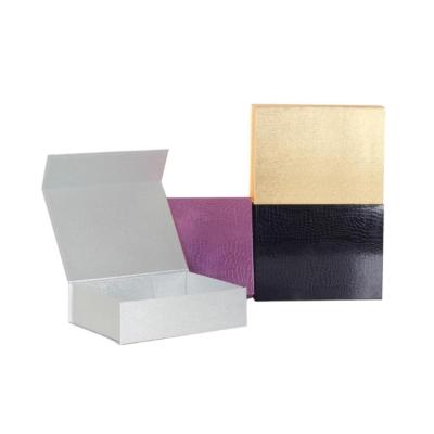 China Gold Hair Mirror Paper Gift Box Recyclable High Quality Rigid Magnetic Closure Folding Paperboards Available Packaging for sale