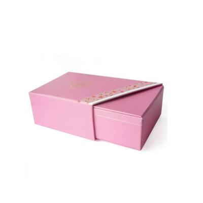 China Recyclable Custom Logo Gift Kraft Paper Slide Jewelry Drawer Box Book Shaped Packaging Box for sale