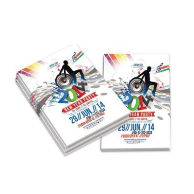 China Catalog Printed Custom Greeting Cards Printing A4/A5 Flyers Brochure Paper Double Sided To Print Colorful Posters for sale