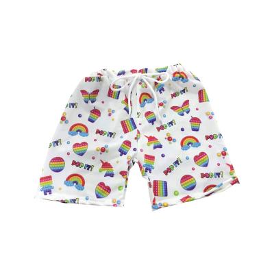 China 100% Cotton Children's Shorts Swimming Trunks Children's Apparel for sale