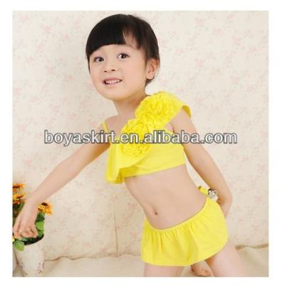 China Latest Fashion Factory Wholesale Lolita Swimsuit Babies Small Swimsuit Lovely Breathable Bikini Children Swimsuit for sale