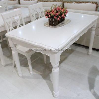 China 0 water absorption pure white nano crystallized glass dining table tops for sale