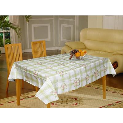 China Custom Printed Non Woven Fabric Tablecloth Eco-friendly Waterproof Tablecloth Fabric Waterproof Composite Tablecloth for sale