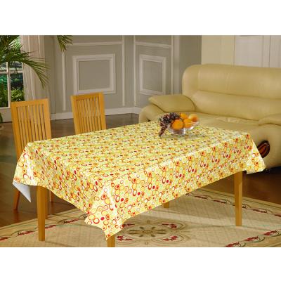 China Fashion style non woven fabric waterproof washable composite wrinkle resistant tablecloth free tablecloth for dinner restaurant for sale