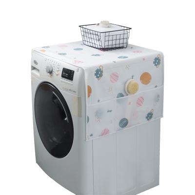 China Oilproof Custom Design Tablecloth Washing Machine Cover Set Waterproof Handmade Customized Modern Color Washing Machine Cover for sale