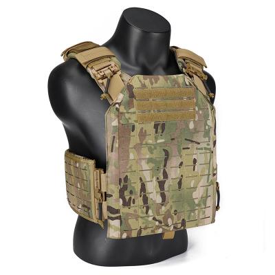 China Carry gag 1000d carrier plate vest chaleco lightweight durable multi colors nylon tactico front plates and back shooting vest for sale