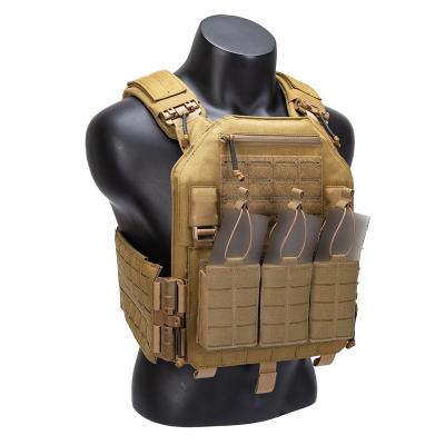 China Wear Front Plates and Back GAG 1000D Nylon Tactical Plate Carrier in Multi Colors Lightweight Outdoor Crossfitness Training Vest for sale