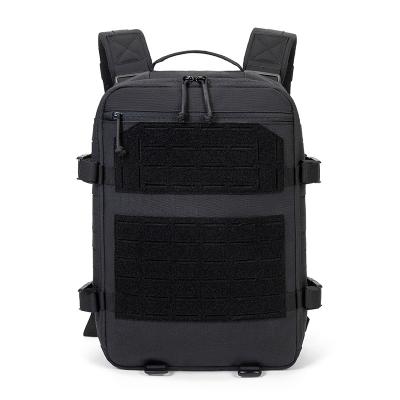 China No GAPS 1000D nylon black tactical vest chest bag laser cut molle backpack combine with vest for sale