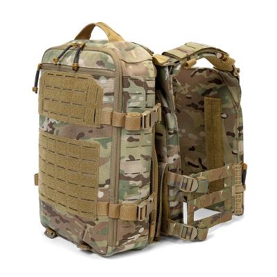 China No GAG Fashion 1000D Nylon Vest Bag Plate Carrier Backpack Insert Tactical Backpack for sale