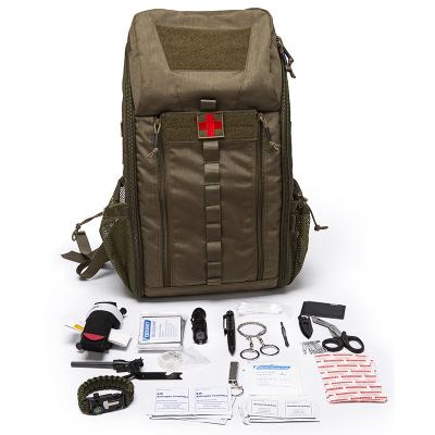 China 500D Cordura GAG 500D Medical First Aid Kit Survival Survival Kit Outdoor Tactical Emergency Bag Medical Backpack for sale