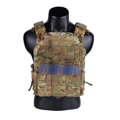 China Laser Cut Nylon GAG 1050D Molle Molle System Triple Cut Molle System Tactical Molle Mag Pouches for FCSK 2.0 and LV119 for sale