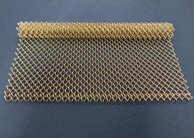 China 1.2mm Metall-Mesh Drapery Decorative Wire Mesh-Spulen-Drapierung für Vorhang zu verkaufen