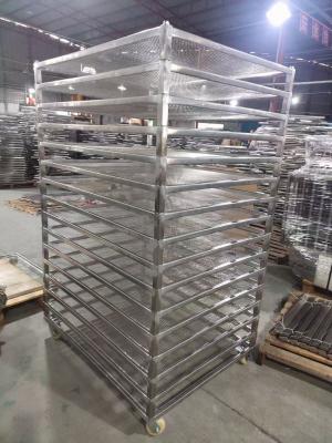 China Food Grade Stainless Steel Wire Mesh Food Drier For Fruit Dehydrator Drying Machine Trays Dry Fruit Serving Tray Trolley for sale