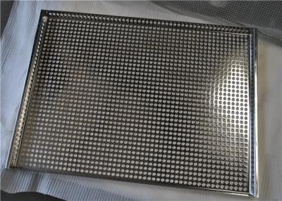 China Durable Stainless Steel Wire Mesh Tray For Food Industry , Heat Resistance for sale