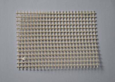 China Food Grade High Temperature Resistant PTFE Mesh Conveyor Belt 4*4mm Openning for sale