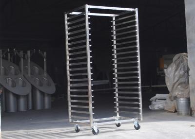 China Customized Food Grade Fda Stainless Steel Rack Trolley for sale