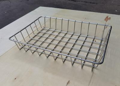 China Amontonamiento del pan rectangular del tamaño de Mesh Basket Food Grade Customized del alambre del acero inoxidable 316 en venta